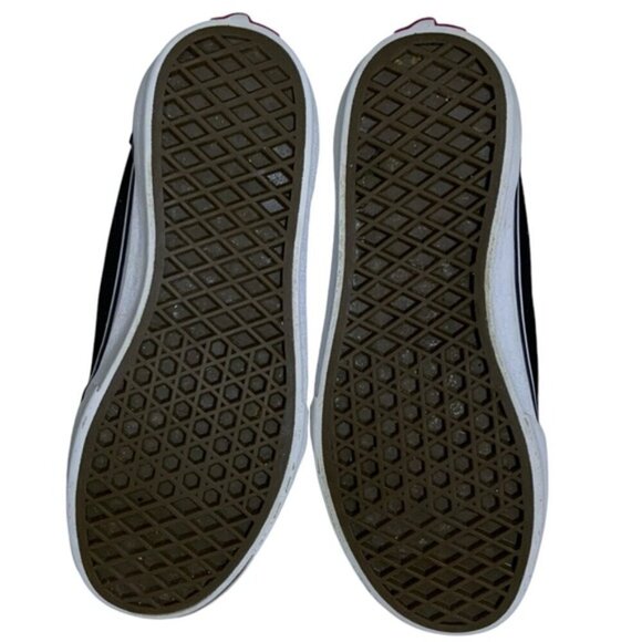 VANS Old Skool Suede Low Skate Sneakers Lace Up Off The Wall Black/White Sz 5 - Picture 8 of 16